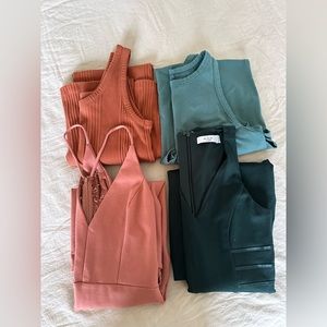 Leith skirt, Ali & Jay dress, Nordstrom dress, and two tank dresses-five total!!